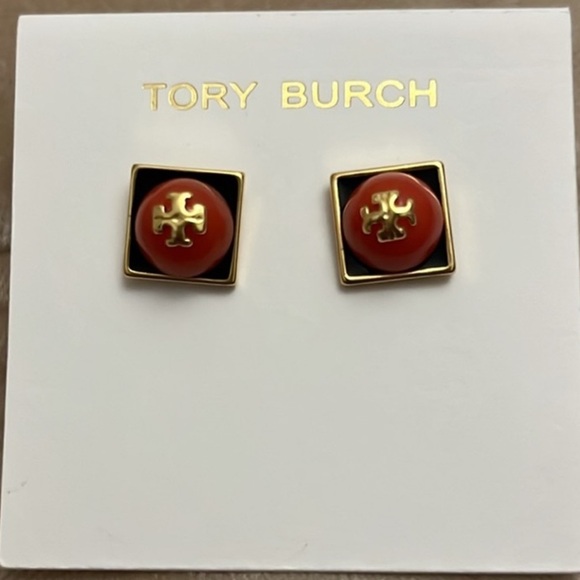 Tory Burch Jewelry - Tory Burch Square Earrings